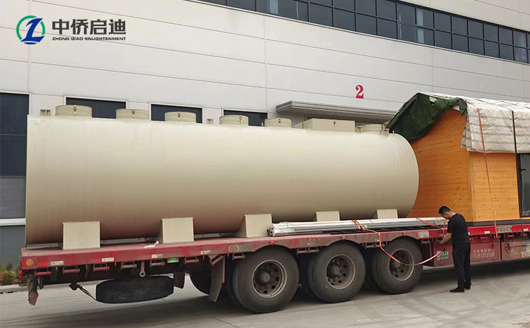陜西機場PP一體化污水處理設備(圖1)
